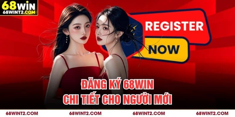 Đăng ký 68WIN chi tiết cho người mới